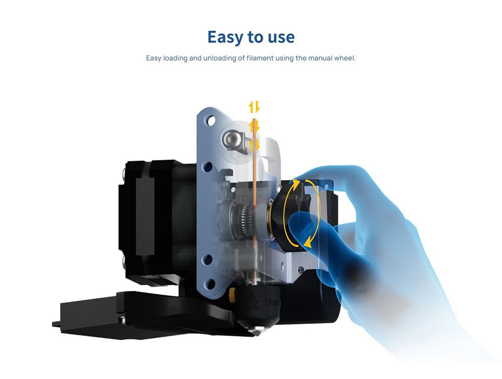 Phaetus OmniaDrop V3 Extruder, Doppelantriebszahnräder, flexibler Filamentdruck, Hotend-Kühlsystem