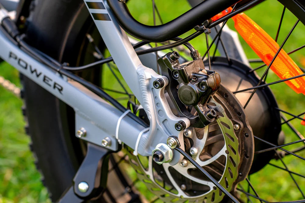 Bicicleta eléctrica plegable PVY Z20 Plus de 1000 W, neumático ancho 20*4.0, batería de 48 V y 16,5 Ah, autonomía de 80-120 km, cambio Shimano de 7 velocidades, horquilla de suspensión bloqueable y amortiguador trasero, freno hidráulico, pantalla LCD a color, carga máxima de 150 kg - Verde