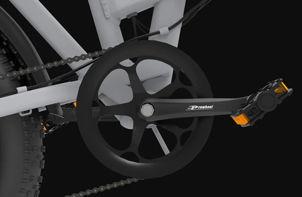 Bicicleta eléctrica plegable PVY Z20 Plus de 1000 W, neumático ancho 20*4.0, batería de 48 V y 16,5 Ah, autonomía de 80-120 km, cambio Shimano de 7 velocidades, horquilla de suspensión bloqueable y amortiguador trasero, freno hidráulico, pantalla LCD a color, carga máxima de 150 kg - Verde