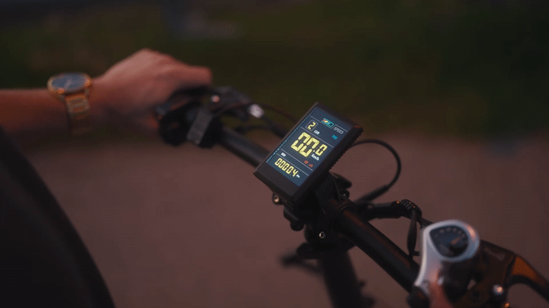 Bicicleta eléctrica plegable PVY Z20 Plus, neumáticos gruesos de 20*4.0 pulgadas, motor de 1000 W, velocidad de 50 km/h, batería de 48 V y 16,5 Ah, autonomía de 80-120 km, carga máxima de 150 kg, Shimano de 7 velocidades, bicicleta de montaña eléctrica - Gris