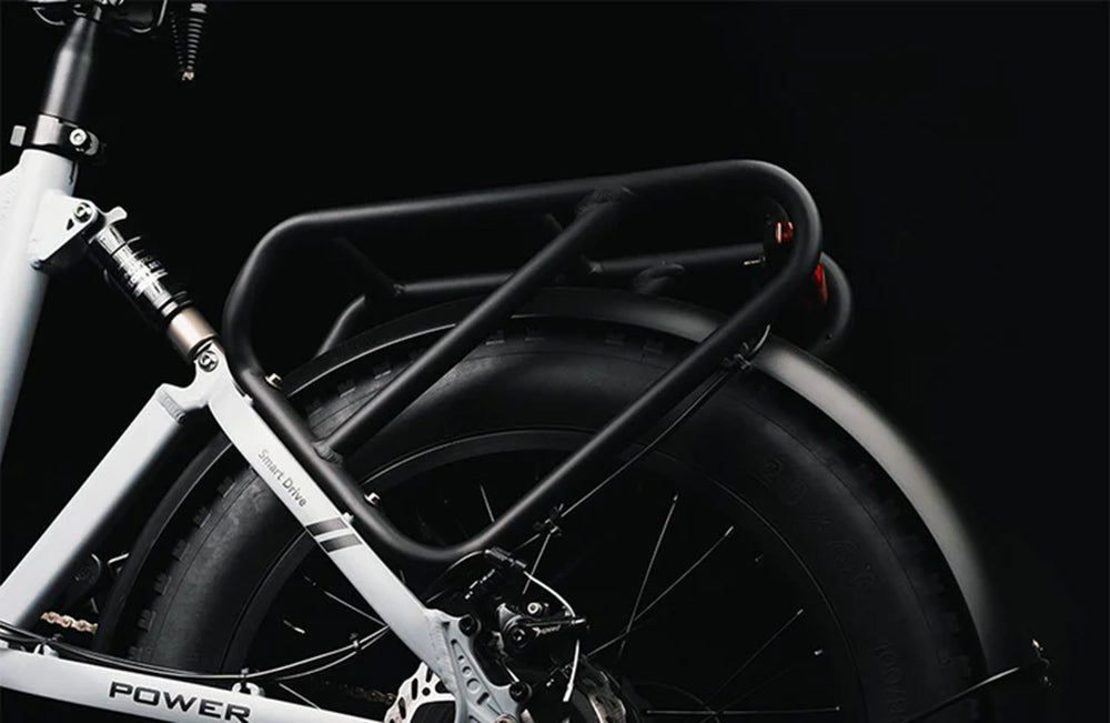 Bicicleta eléctrica plegable PVY Z20 Plus de 1000 W, neumático ancho 20*4.0, batería de 48 V y 16,5 Ah, autonomía de 80-120 km, cambio Shimano de 7 velocidades, horquilla de suspensión bloqueable y amortiguador trasero, freno hidráulico, pantalla LCD a color, carga máxima de 150 kg - Verde