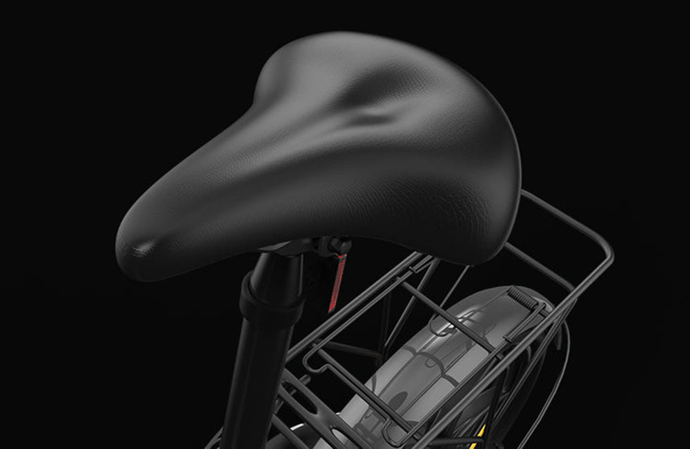 Bicicleta Eléctrica PVY Z20 Pro, Rueda de 20 Pulgadas, Motor de Buje de 250W, Velocidad Máxima 25 km/h, Batería Extraíble de 36V 10.4Ah, Autonomía de 80-100 km, Pantalla LCD - Gris
