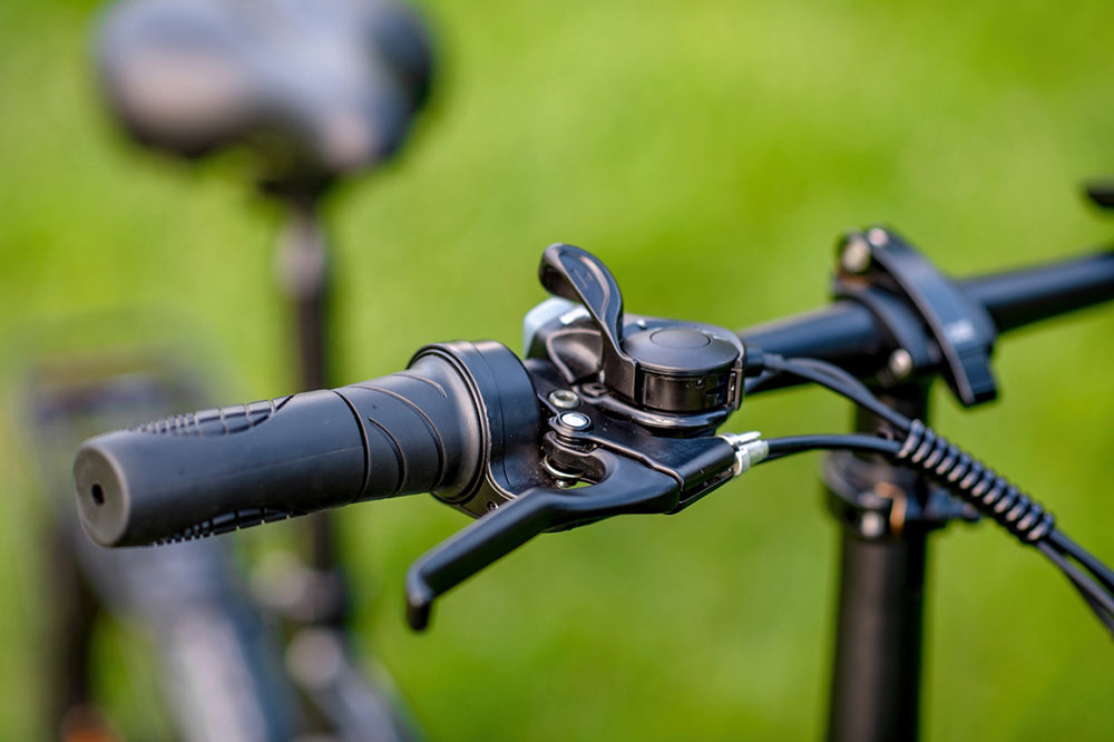 Bicicleta Eléctrica PVY Z20 Pro, Rueda de 20 Pulgadas, Motor de Buje de 250W, Velocidad Máxima 25 km/h, Batería Extraíble de 36V 10.4Ah, Autonomía de 80-100 km, Pantalla LCD - Gris