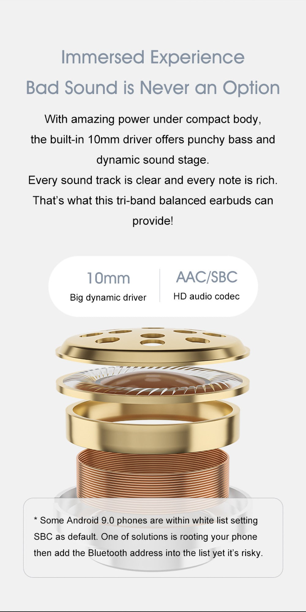 Auriculares inalámbricos QCY HT03 ANC TWS, Bluetooth 5.1