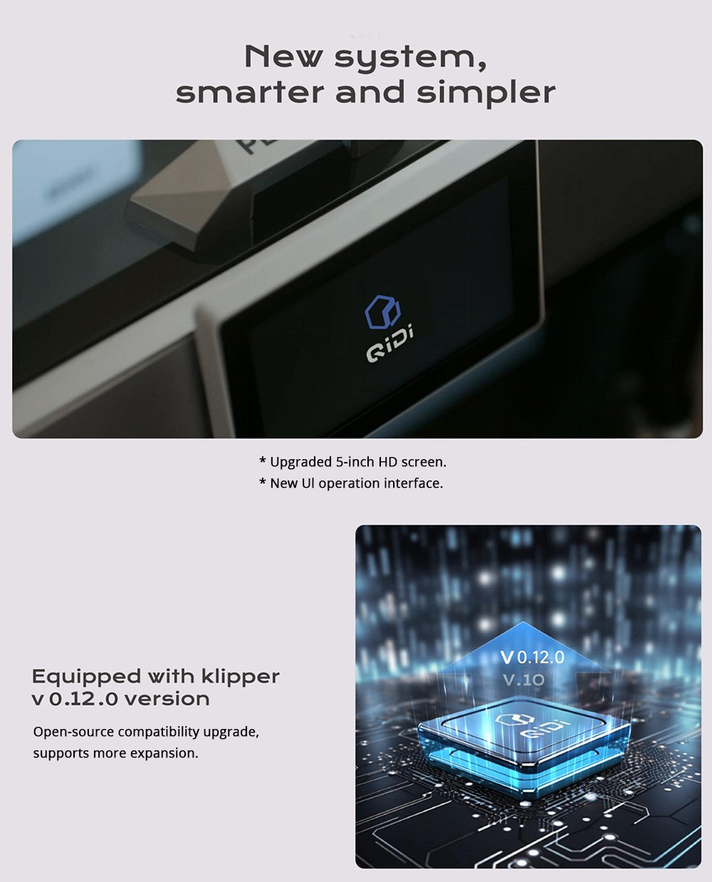 Impresora 3D QIDI TECH PLUS4, 600 mm/s, impresión a alta temperatura de 370 ℃, cámara de calentamiento activa de 65 ℃, 305*305*280 mm, pantalla táctil de 5 pulgadas, cámara 1080P, boquilla compuesta multimetálica, aislamiento de doble capa, admite sistema multicolor, control remoto, Klipper V0.12.0