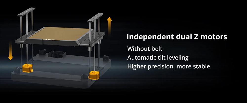Impresora 3D QIDI Tech Q1 Pro, Doble Motor Z, Cámara Calefactada a 60℃, Impresión a 350°C, Extrusor Trimétalico, Nivelación Automática, Alta Velocidad ≤600mm/s, Procesador de 64 bits, Detección de Filamento, 245x245x240mm