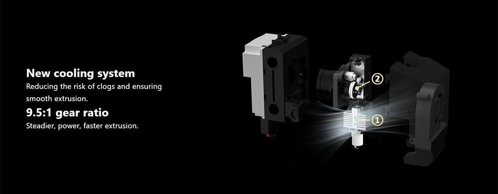 Impresora 3D QIDI TECH X-Max 3, Nivelación Automática, Velocidad de Impresión 600mm/s, Placa HF Flexible, Ventilador de Circulación de Cámara, Detección de Filamento, Caja Secadora, 325*325*315mm