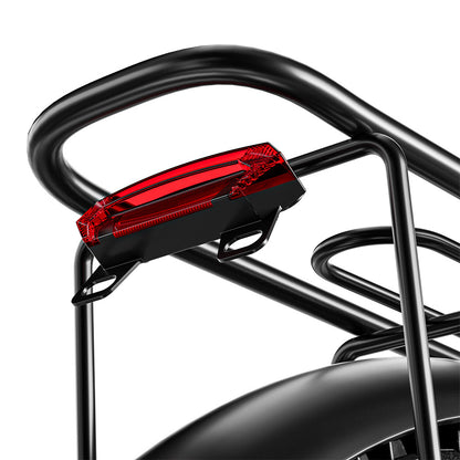 RANDRIDE YG90B Electric Bike 1000W Motor 45km/h Max Speed 48V 17Ah Removable battery 80-90KM Max Range 27.5*2.4'' CST Tires 120kg Load Shimano 21 Gears Hydraulic brake - Black &amp; Red