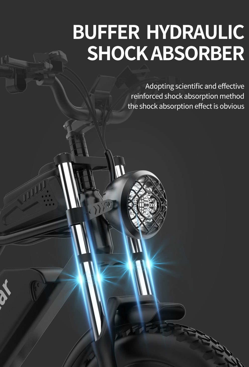 Bicicleta eléctrica Ridstar Q20, motor sin escobillas de 1000 W, neumáticos gruesos de 20 x 4 pulgadas, batería extraíble de 48 V y 20 Ah, velocidad máxima de 30 mph, autonomía máxima de 75 millas, freno de disco hidráulico.