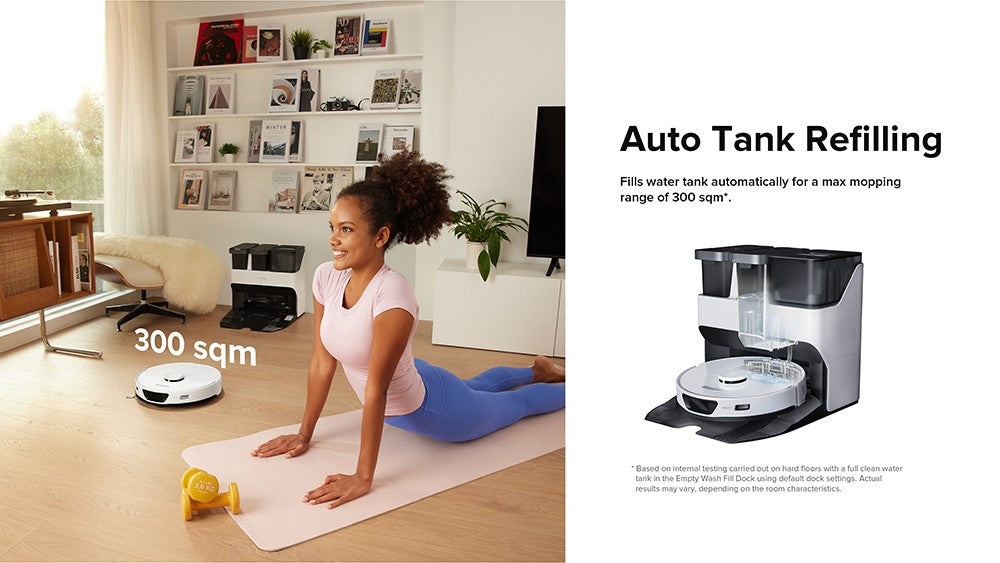 Robot Aspirador Roborock S7 Max Ultra, Succión de 5500Pa, Secado Automático, Autolimpieza y Vaciado Automático, Mopa VibraRise, Tecnología de Evitación de Obstáculos Reactive Tech, Carga Rápida y Fuera de Horario Pico - Blanco