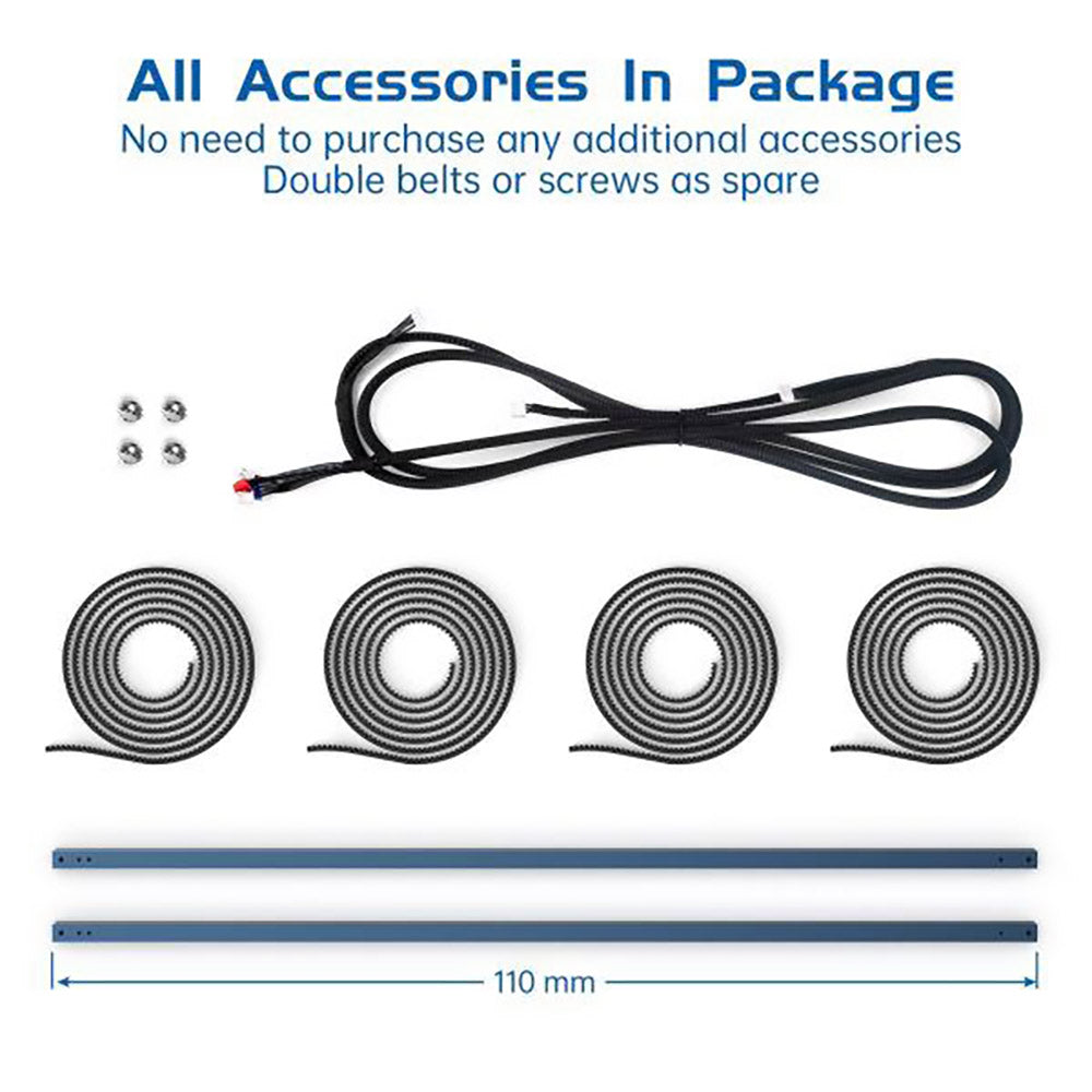 Kit de expansión del área de grabado SCULPFUN S30 Series, 400x935mm