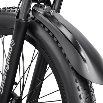 Shengmilo MX05 26 Inch Fat Tire Mountain E-Bike 500W Bafang Motor 42Km/h Max Speed 48V 15Ah LG Battery 60km Range Dual Oil Disc Brakes
