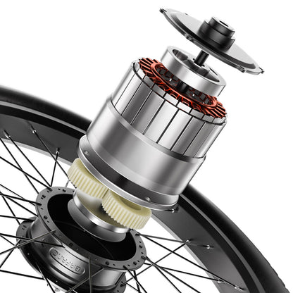 Shengmilo MX05 26 Inch Fat Tire Mountain E-Bike 500W Bafang Motor 42Km/h Max Speed 48V 15Ah LG Battery 60km Range Dual Oil Disc Brakes