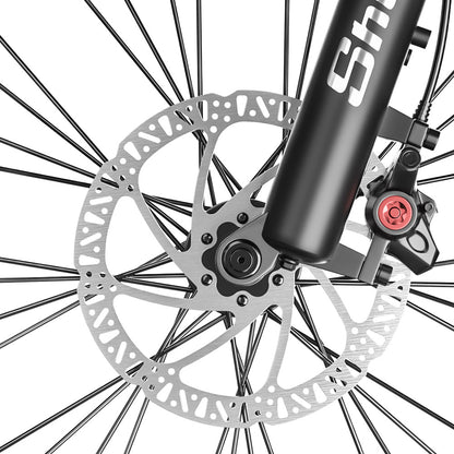 Shengmilo MX05 26 Inch Fat Tire Mountain E-Bike 500W Bafang Motor 42Km/h Max Speed 48V 15Ah LG Battery 60km Range Dual Oil Disc Brakes