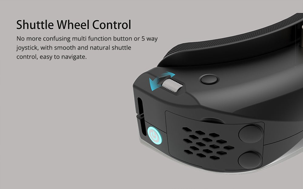 Skyzone SKY04O OLED FPV Goggle 1024x768 Resolution Steadyview Receiver 5.8GHz