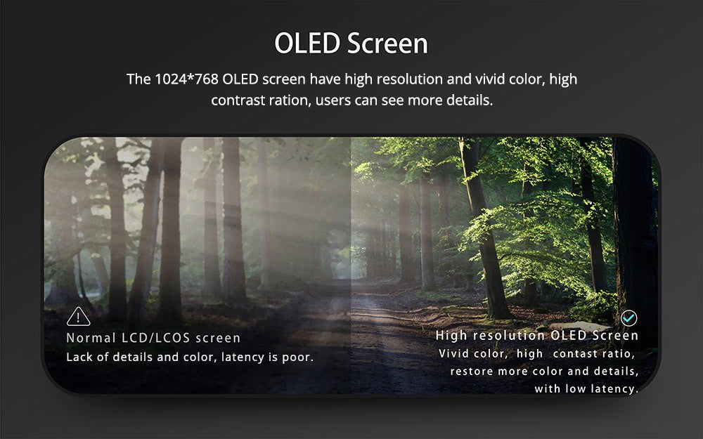 Skyzone SKY04O OLED FPV Goggle 1024x768 Resolution Steadyview Receiver 5.8GHz