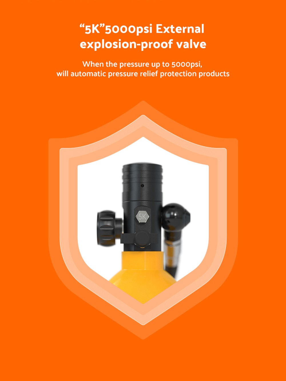 Botella de buceo SMACO S400 Pro de 1 litro - Negra
