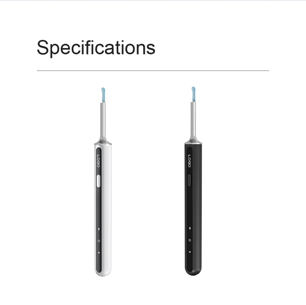 SUNUO X8 Limpiador de Oídos Inteligente con Cámara Visual, Extractor de Acné, Cámara HD de 5MP, Giroscopio de 6 Ejes, Puntas de Silicona para los Oídos, Conexión WiFi