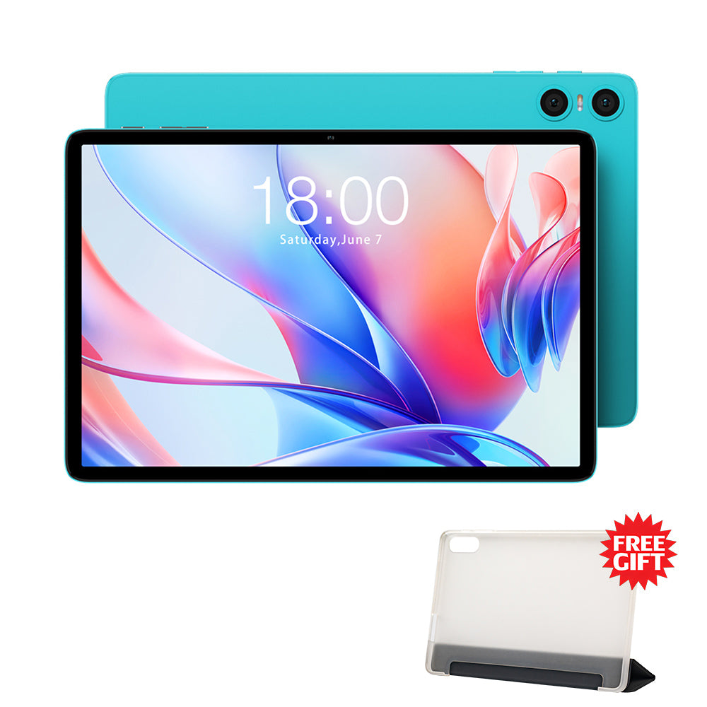 Teclast P30 10.1inch Tablet, Android 14, 4GB RAM 64G ROM, 5MP Al Dual Camera, 1280x800 Resolution, Qcta-Core, 6000mAh Battery, Type-C/GMS/WiFi/Bluetooth/3.5mm Jack