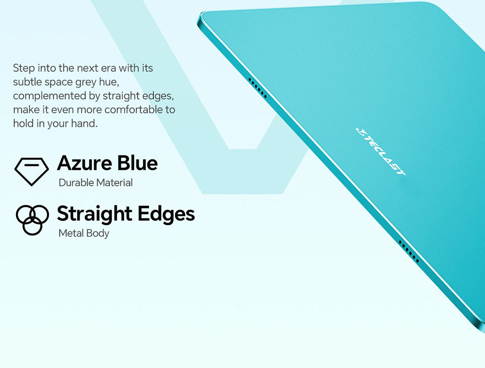 Teclast P30 10.1inch Tablet, Android 15, 4GB RAM 64G ROM, 5MP Al Dual Camera, 1280x800 Resolution, Qcta-Core, 6000mAh Battery, Type-C/GMS/WiFi/Bluetooth/3.5mm Jack