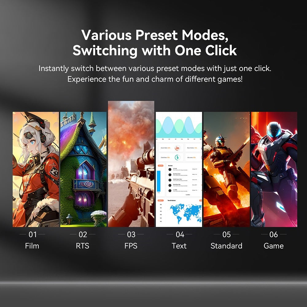 TITAN ARMY P24H2P Gaming Monitor, 24-Inch IPS Panel, 100Hz Refresh, 1920x1080 FHD Resolution, 99% sRGB, Adaptive Sync, Intelligent DCR Optimization, Low-blue Light, 1*HDMI1.4 1*VGA 1*Audio, Tilt Adjustment VESA Mount