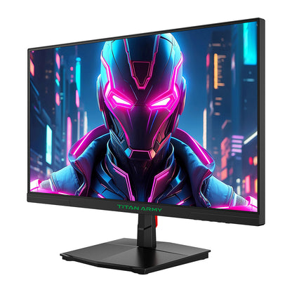 TITAN ARMY P2510G Gaming Monitor, 24.5'' 1920*1080 FAST IPS Screen, 180Hz Refresh Rate, HDR10, 99% sRGB, 1ms GTG, Adaptive Sync, Dynamic OD, Game Assist, 8 Scene Modes, Hardware Low Blue Light, Adjustable Tilt, VESA Mount, 1*HDMI2.0 1*DP1.4 1* Audio