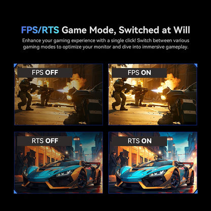 TITAN ARMY P25A2H Gaming Monitor, 25-inch 1920x1080 FHD Screen, 240Hz Refresh Rate, 1ms MPRT, Adaptive Sync, 178° Viewing Angle, 95% DCI-P3 Color Gamut, Support FPS/RTS Game Mode, PIP &amp; PBP Display, Low Blue Light, Wall Mount