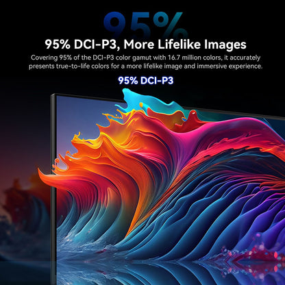 TITAN ARMY P25A2H Gaming Monitor, 25-inch 1920x1080 FHD Screen, 240Hz Refresh Rate, 1ms MPRT, Adaptive Sync, 178° Viewing Angle, 95% DCI-P3 Color Gamut, Support FPS/RTS Game Mode, PIP &amp; PBP Display, Low Blue Light, Wall Mount