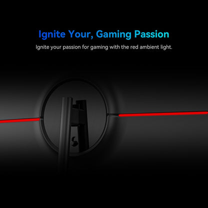 TITAN ARMY P25A2H Gaming Monitor, 25-inch 1920x1080 FHD Screen, 240Hz Refresh Rate, 1ms MPRT, Adaptive Sync, 178° Viewing Angle, 95% DCI-P3 Color Gamut, Support FPS/RTS Game Mode, PIP &amp; PBP Display, Low Blue Light, Wall Mount