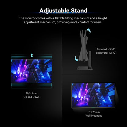 TITAN ARMY P32H2U Commercial Monitor, 32-inch 3840x2160 4K UHD Screen, 60Hz Refresh Rate, HDR10 Brightness, Low Blue Light, Built-in Speaker, 95% DCI-P3 Color Gamut, 65W Full-Featured USB-C Port, VESA Mount