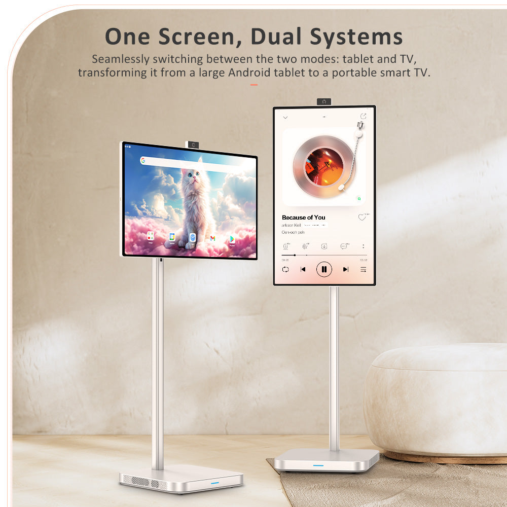 Titan Army V32D4U Pro Flat 16:9 VA UHD 76Hz Portable Smart Screen with Powerful Chipset and Multiple Connection Modes