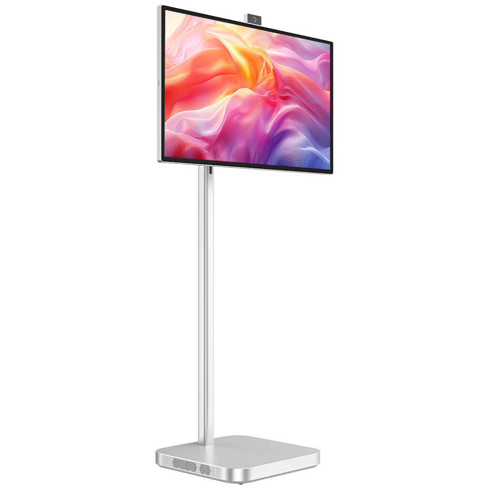 Titan Army V32D4U Pro Mobile Smart Screen, 32'' 3840*2160 UHD Screen, Android 11, SoC MT8195 8 Cores, 8GB RAM 128GB ROM, 9800mAh Battery, 8MP Camera, Supporting Touch and Capacitive Pen, Dual 10W Speakers, Wireless Screen Mirroring, 1*Type-C 1*HDMI