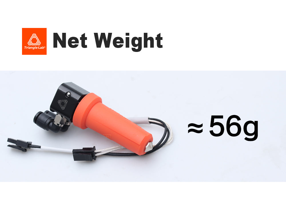 Trianglelab CHC XL Hotend resistente al desgaste con refrigeración líquida para impresoras 3D FDM
