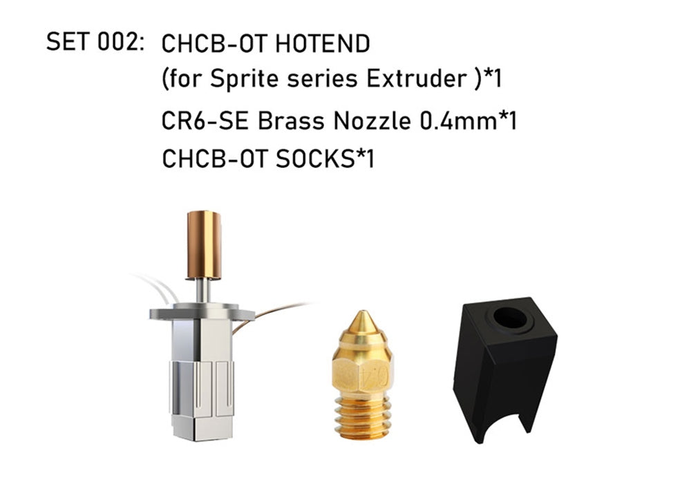 Trianglelab CHCB-OT Hotend para impresora 3D para extrusor Creality Sprite