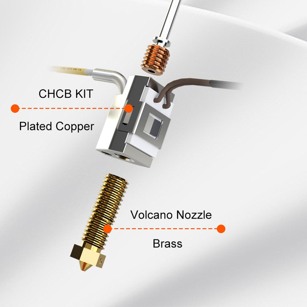 Hotend Trianglelab CHCB-V TD6 MODE A para impresora 3D Prusa