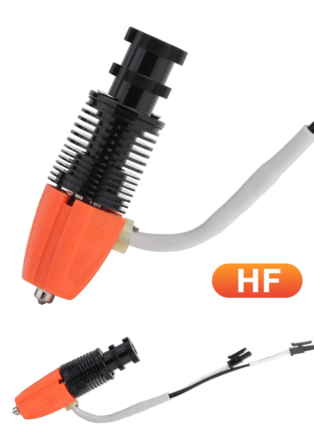 Trianglelab Rapido ACE HF Hotend - Termistor PT1000, compatible con Dragon/Rapido, adaptador V6