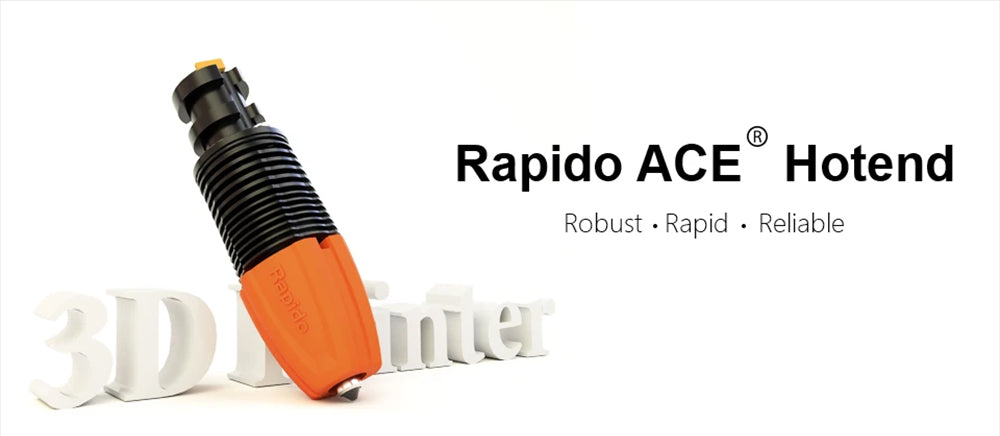 Trianglelab Rapido ACE UHF Hotend - Termistor PT1000, compatible con Dragon/Rapido, adaptador V6