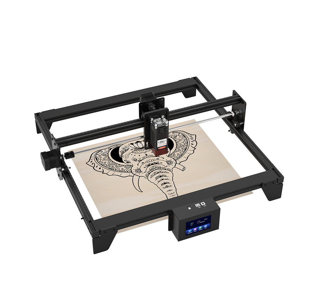 Tronxy Marker40 5.5W Grabador Láser DIY, Máquina de Corte y Grabado Láser CNC con Área de Grabado 420x400mm