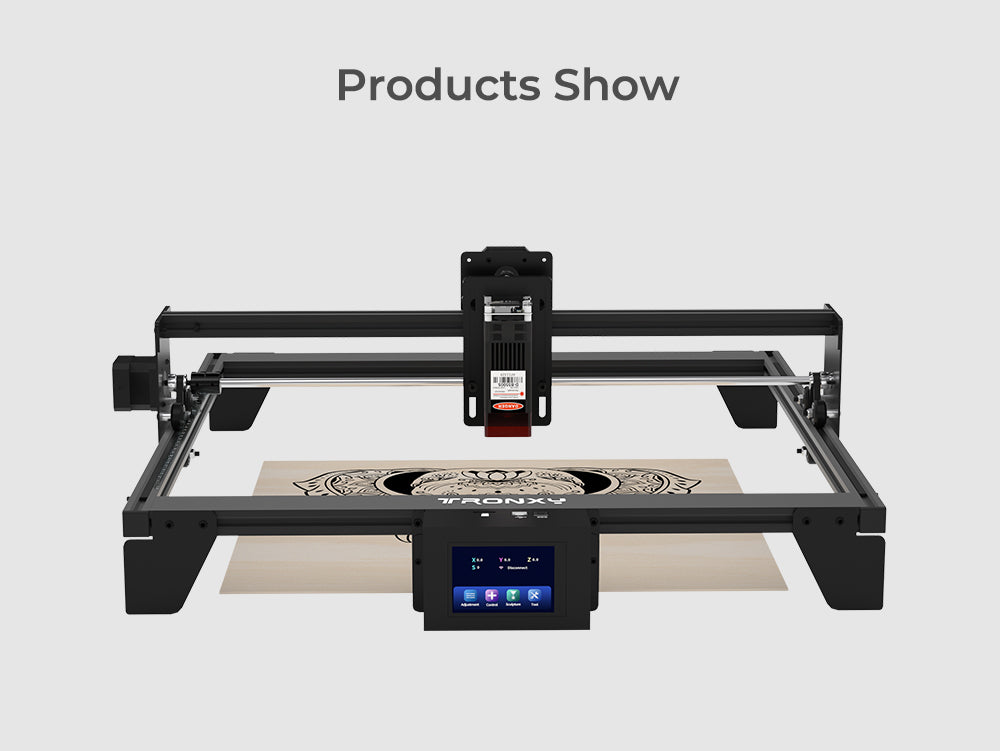 Tronxy Marker40 5.5W Grabador Láser DIY, Máquina de Corte y Grabado Láser CNC con Área de Grabado 420x400mm