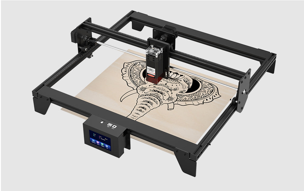 Tronxy Marker40 5.5W Grabador Láser DIY, Máquina de Corte y Grabado Láser CNC con Área de Grabado 420x400mm