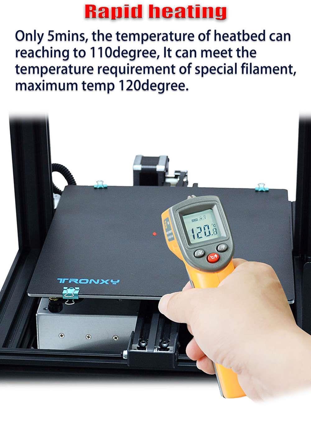 Impresora 3D TRONXY XY-2 Pro Titan, extrusor Titan, detección de fin de filamento, reanudación de impresión ultra silenciosa, 255x255x245mm