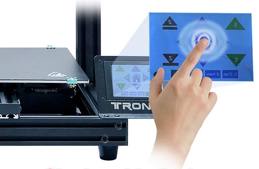 Impresora 3D TRONXY XY-2 Pro Titan, extrusor Titan, detección de fin de filamento, reanudación de impresión ultra silenciosa, 255x255x245mm