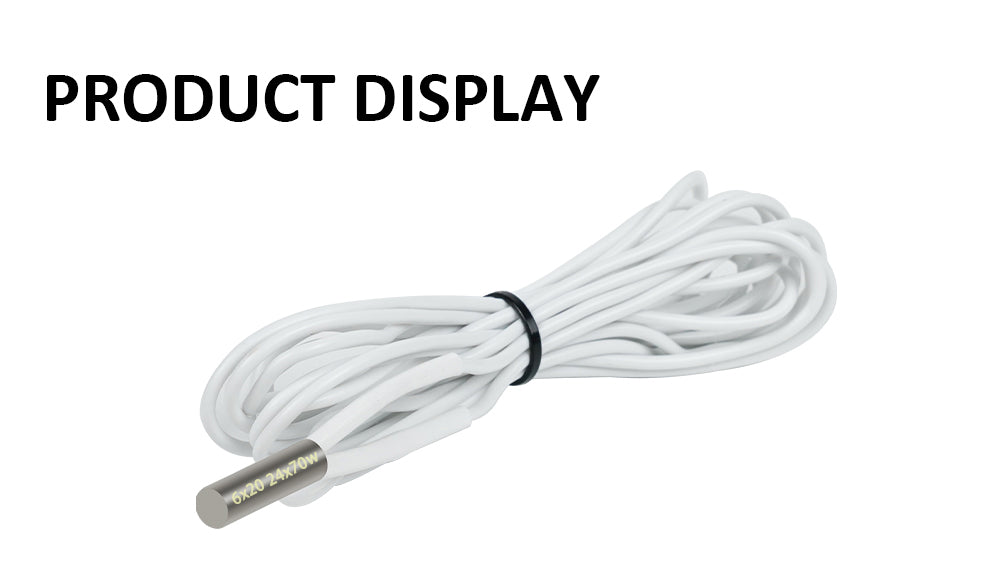 Cable calefactor TWO TREES 12V 70W, tubo calefactor con sensor de temperatura T-D500 para impresora 3D Volcano E3D V6