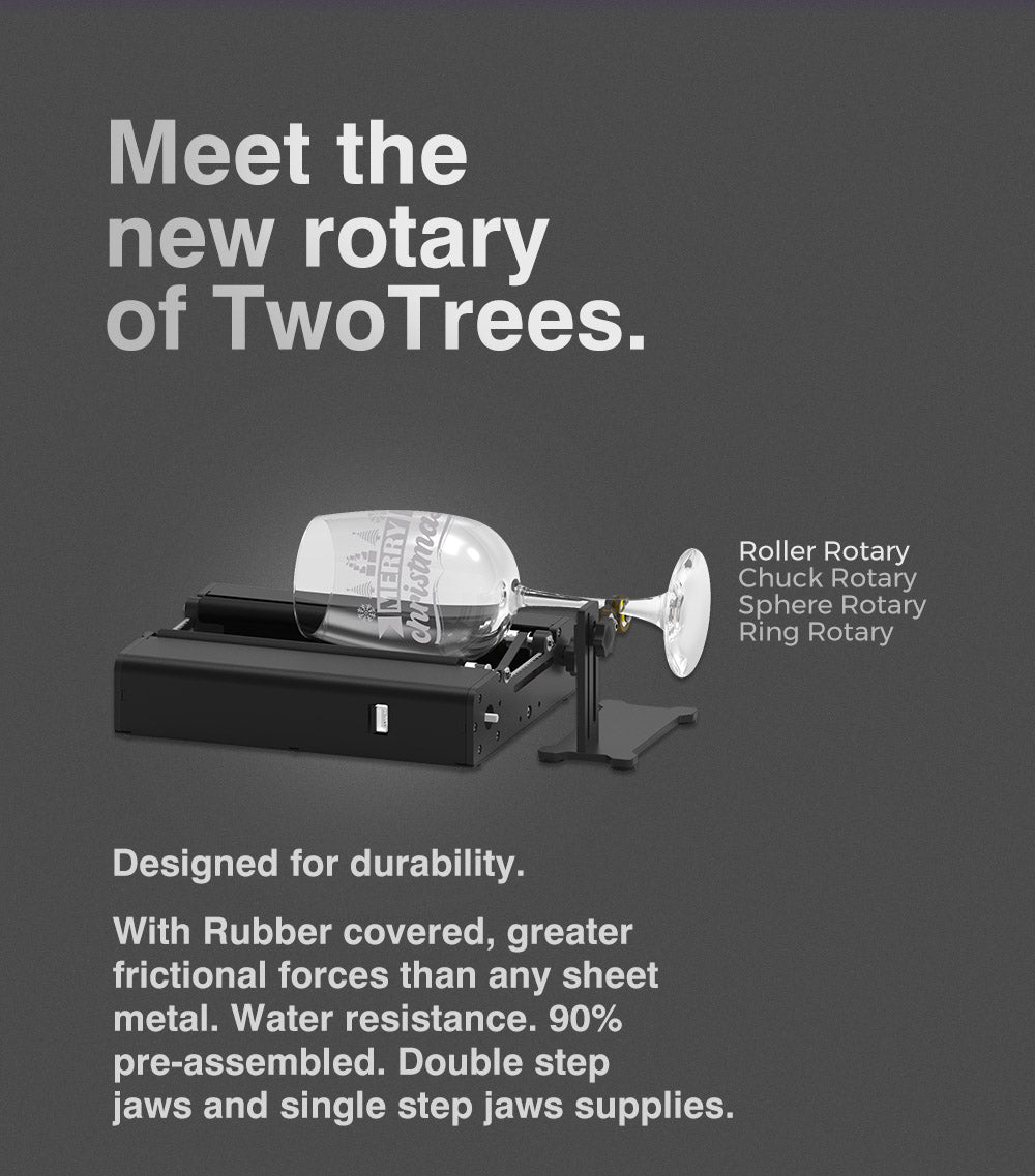 Módulo rotatorio de cabezal giratorio 4 en 1 TWO TREES TR2 Pro Roller