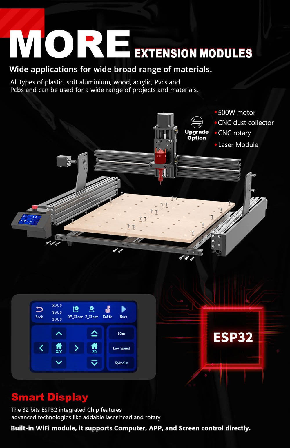 Máquina de corte CNC TWO TREES TTC 450
