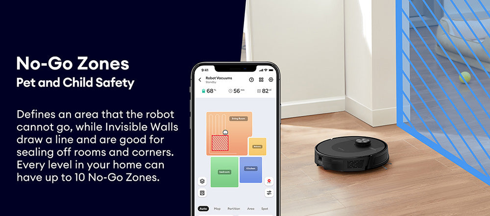 Robot aspirador Ultenic D10, mapeo rápido LiDAR de 15 minutos, succión de 4000 Pa, autonomía de 120 minutos, aumento automático de potencia en alfombras, zonas prohibidas, programación horaria, control remoto mediante Siri/Alexa/aplicación, para suelos de madera, baldosas, alfombras, etc.