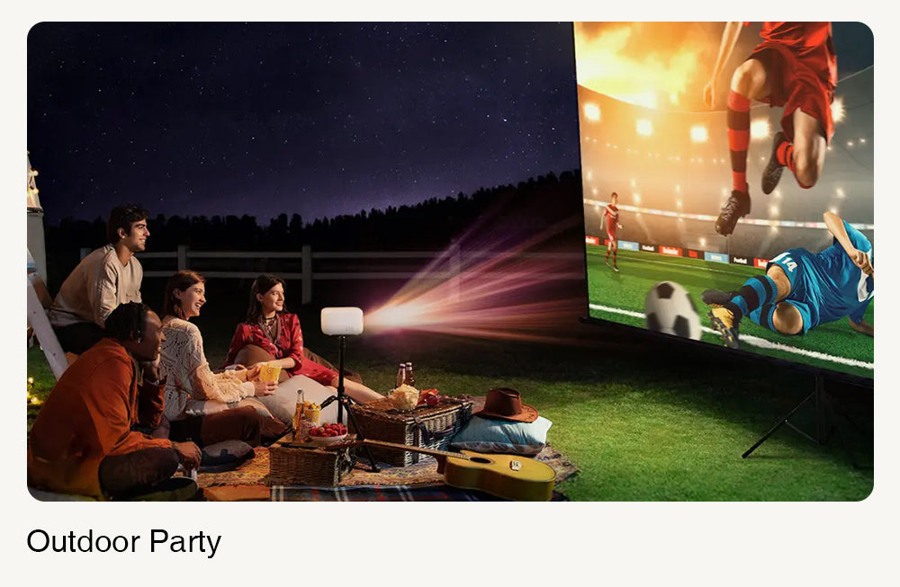 Proyector Portátil ULTIMEA Apollo P10, 300 ANSI, Decodificación 1080P, Nativo 720P, WiFi 2.4GHz/5GHz