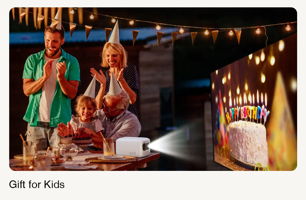 Proyector Portátil ULTIMEA Apollo P10, 300 ANSI, Decodificación 1080P, Nativo 720P, WiFi 2.4GHz/5GHz