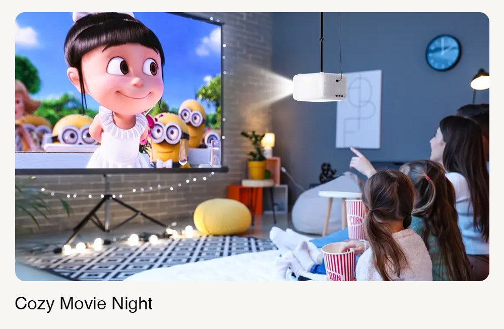 Proyector Portátil ULTIMEA Apollo P10, 300 ANSI, Decodificación 1080P, Nativo 720P, WiFi 2.4GHz/5GHz