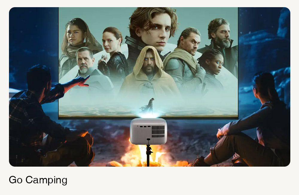 Proyector Portátil ULTIMEA Apollo P10, 300 ANSI, Decodificación 1080P, Nativo 720P, WiFi 2.4GHz/5GHz